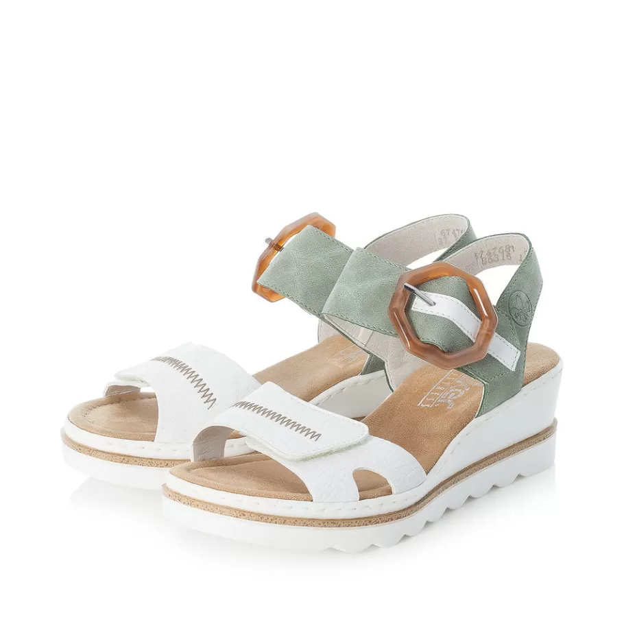 Men/Women Rieker Sandals>67476 Rose